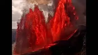 Lawa 🌋 Whoa! Look at her go now   😮😮  #lava #volcano