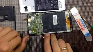 Lenovo A6010 not charging, how to disassembly, replacing charge connector