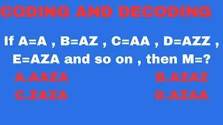 Coding Decoding Reasoning Tricks for TCS, Infosys, Wipro & Other Exams | RRB | SSC | GOVT EXAM