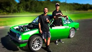 FIZ DRIFT DE CHEVETTE PELA PRIMEIRA VEZ!