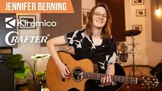 Jennifer Berning at Kiremico + CRAFTER  Guitars Sessions in Berlin
