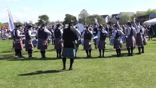 Shotts and Dyehead Pipe Band Bathgate 2013