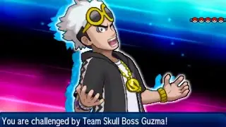 Pokemon: Prismatic Moon Vs Team Skull Leader Guzma
