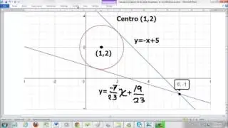 Calculo de rectas Tangentes a una circunferencia desde un punto exterior