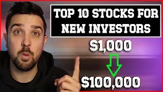 👀 TOP 10 STOCKS FOR NEW INVESTORS!