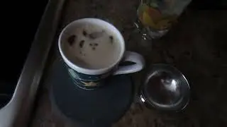 How to Make Iced Carbonated Strong Coffee Peach Apricot