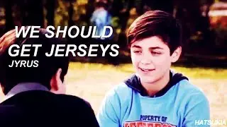 jonah&cyrus || we should get jerseys