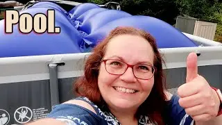 XXL POOL WINTERFEST MACHEN - Der Sommer ist vorbei und der Winter kann kommen 🐶 Update Ellie