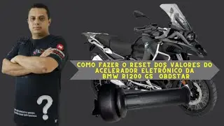 Como fazer o reset dos valores do acelerador eletrônico BMW r1200 GS OBDSTAR
