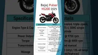 Bajaj Pulsar NS200 Price 2025 After GST 💥 | Specs, Mileage & Features