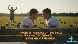 CAUGHT IN THE MIDDLE OF TEAM DRILLS — BUT MY NEPHEW’S SUPPORT MEANT EVERYTHING
