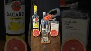 Grapefruit Vodka Cocktail 🍹|Baburao Piyega #trending #viral #cocktail #alcohol #drink #asmr #vodka
