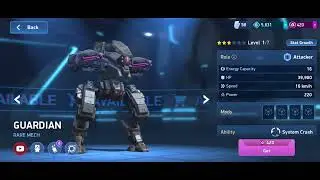unlocking zephyr and guardian in mech arena 