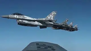 52nd Fighter Wing's 480th Fighter Squadron F-16 Fighting Falcons Participates in Astral Knight 2020