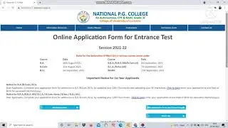 National pg college BA merit list  Officially Declared ! How to check your Merit|How to Find Rollno
