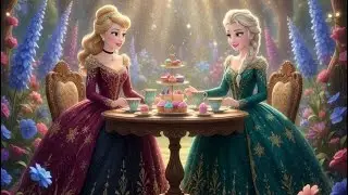 Princesses 👑 Royal Tea Party 🎉 Bedtime Fairytale For Kids With Moral ✨