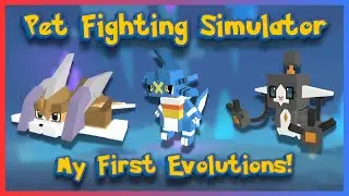 My FIRST Evolutions in Pet Fighting Simulator!