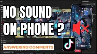Нет звука на телефоне в TikTok Live Studio? (Вопросы и ответы зрителей)