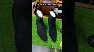 HANDMADE SUEDE LEATHER CUBAN HEEL CHELSEA BOOTS ALIGARH #shorts