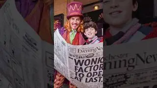 Spread the news far and wide - Willy Wonka is taking over Manchester for the next three weeks! 🎩🍫