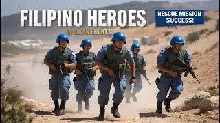 Filipino Peacekeepers' Daring Rescue: A Tale of Bravery on the Golan Heights