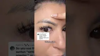 This is how to make fine lines disappear #finelines #settingpowder #over40