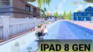 I pad 8 gen pubg/bgmi test🔥 A12 pro Bionic chip#pubg 