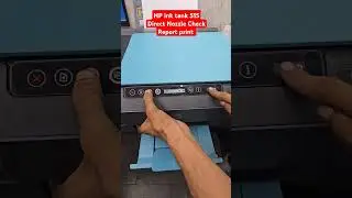 HP ink tank 515 Direct Nozzle Check Report print nikale