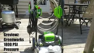 Greenworks 1800 psi pressure washer