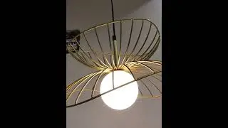 Nordic Metal Artwork pendant Light Design Elegant Light Fixture