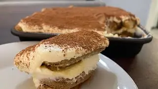 Tiramisu Simple Recipe | No bake, few ingredients 