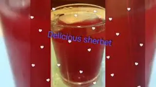 How to make Turkish sherbet /Osmani sherbet 🥤