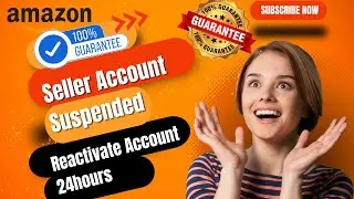Amazon Seller Account Deactivated Section 3 Reactivated Service 100% Guaranteed Reinstatement