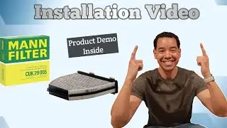 Effortless Cabin Air Filter Replacement: Mann-Filter CUK29005 Install on 2013 Mercedes E350