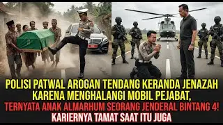 BERANINYA❗ POLISI PATWAL TENDANG KERANDA IBU JENDERAL DI DEPAN MATA. KARIERNYA TAMAT DETIK ITU JUGA!