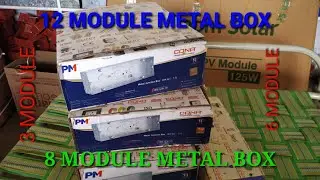 CONA MODULAR METAL JUNCTION BOX  12 MODULE  8MODULE AND  3 MODULE -: ELECTRIC HOME WIRING BOARD