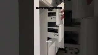 Daily Struggle with Push to open drawers 😂