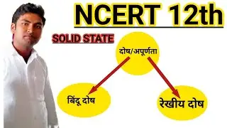 Defects in solid state | Point Defect |Line Defect | @devendraacademy17 | बिंदू दोष | रेखीय दोष | दोष