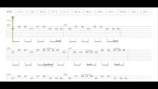 Metallica - Master Of Puppets Tab