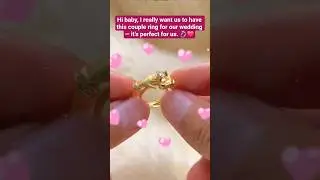 Elegant Turkish Couple Ring 💍 | Perfect Wedding Gift | Stunning Jewellery Designs 2025
