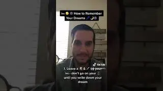 How to Remember Your Dreams When You Wake Up