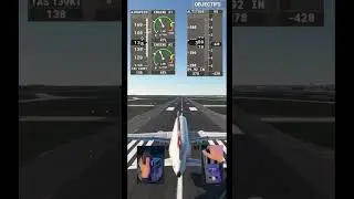 Landing at CDG with Air France livery | #landing #aviation #flightsimulator #foryou #airbus