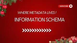 SQL-трюки | Поиск имен таблиц, схем и информации о структуре | Информационная схема | Метаданные