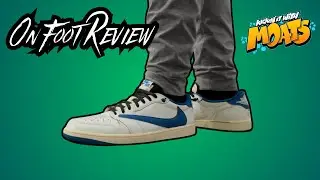 Обзор кроссовок Fragment Design x Travis Scott x Jordan 1 Retro Low OG SP 