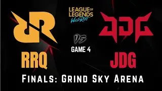 RRQ vs JDG Game 4 | Finals: Grind Sky Arena