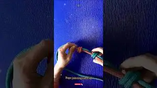 Rope jointing tutorial #shorts #diy #gtknot #knot #git @DoiT_03