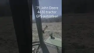 Keeping old things relevant! A workhorse of a tractor is able to continue farming with precision.