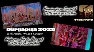4K | UK Durgapuja 2025 | Episode 2 | Pujas Around Birmingham | BSCO & Kingsheath