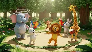 Jungle Dance Jam | Fun Jungle Song for Toddlers to Sing and Dance