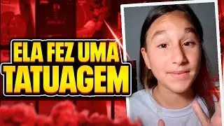ELA FEZ UMA TATUAGEM PRO WEB NAMORADO COREANO MAS ELE ERA UM FAKE...